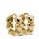 KARMA Jewelry gold plated oorbellen Connected Hearts