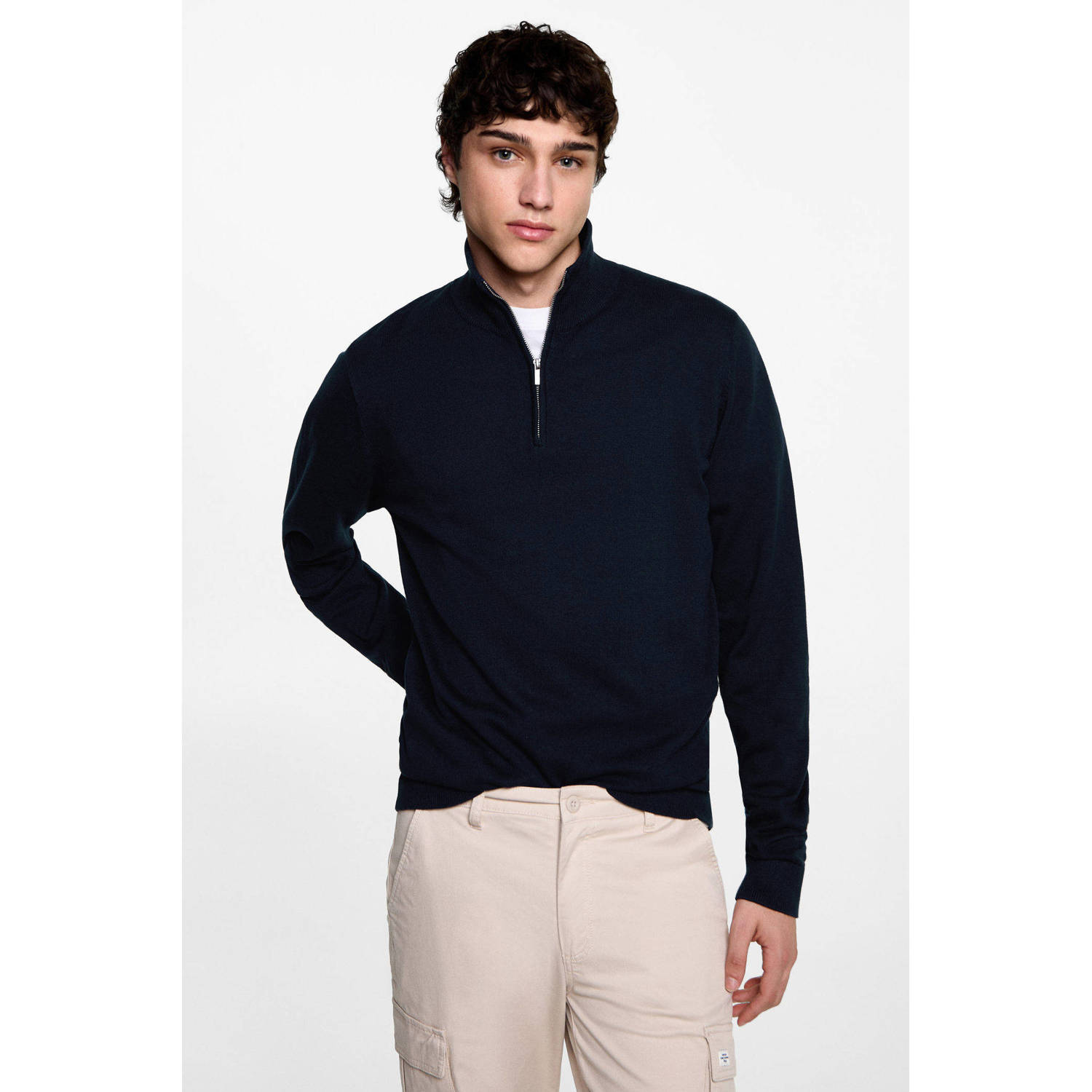 MANGO TEEN pullover blauw