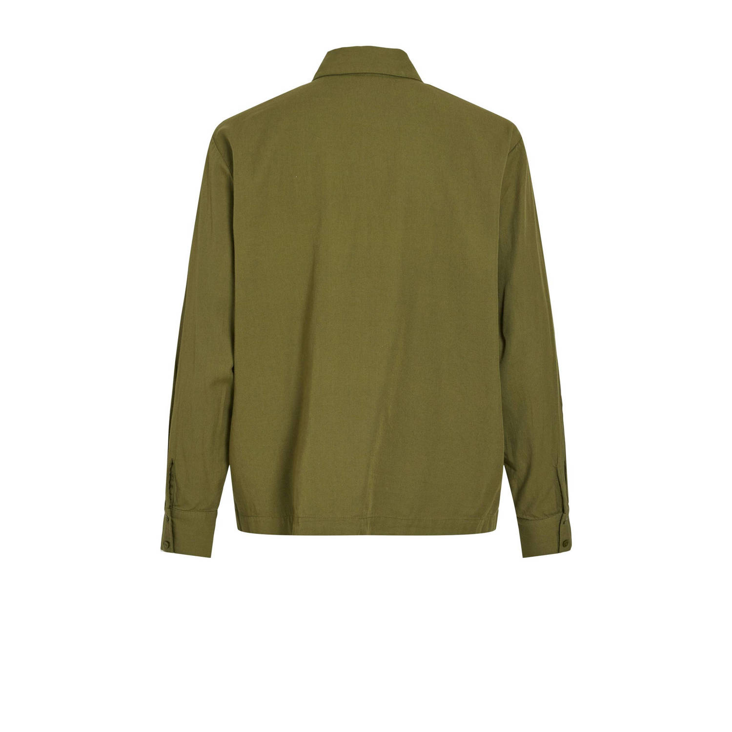 VILA blouse olijfgroen