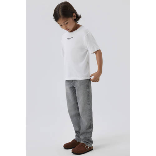 NAME IT KIDS straight leg jeans grey denim afbeelding