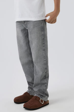 loose fit jeans grey denim
