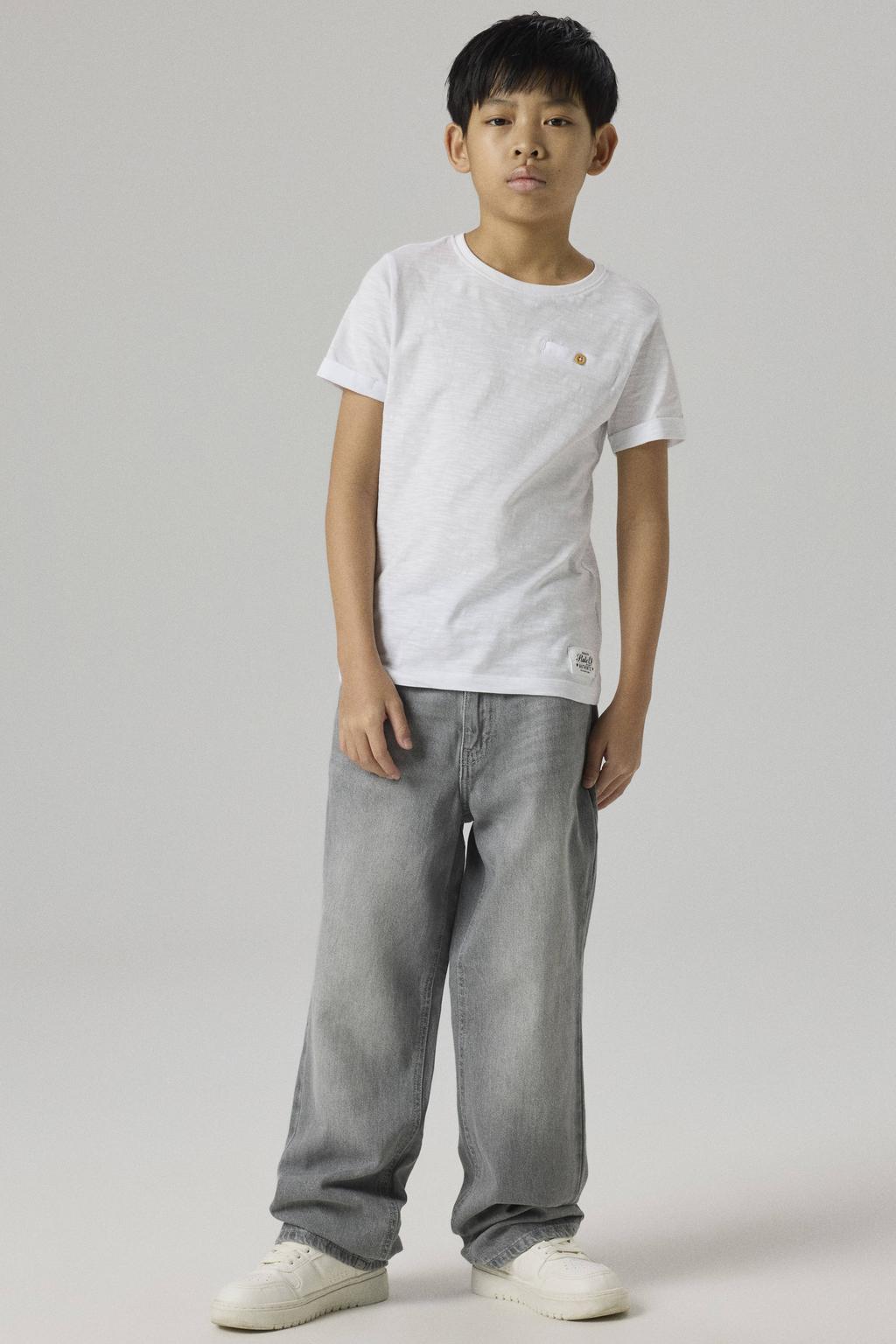 NAME IT KIDS loose fit jeans grey denim