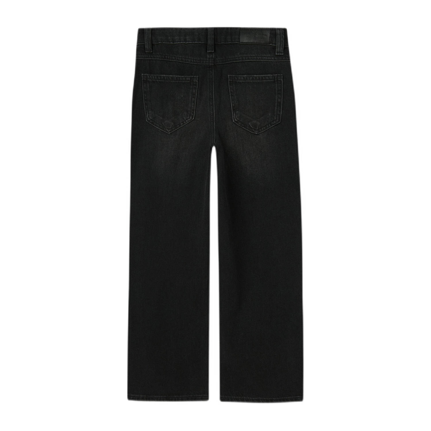 NAME IT KIDS wide leg jeans NKFROSE black denim