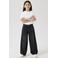 NAME IT KIDS wide leg jeans NKFROSE black denim