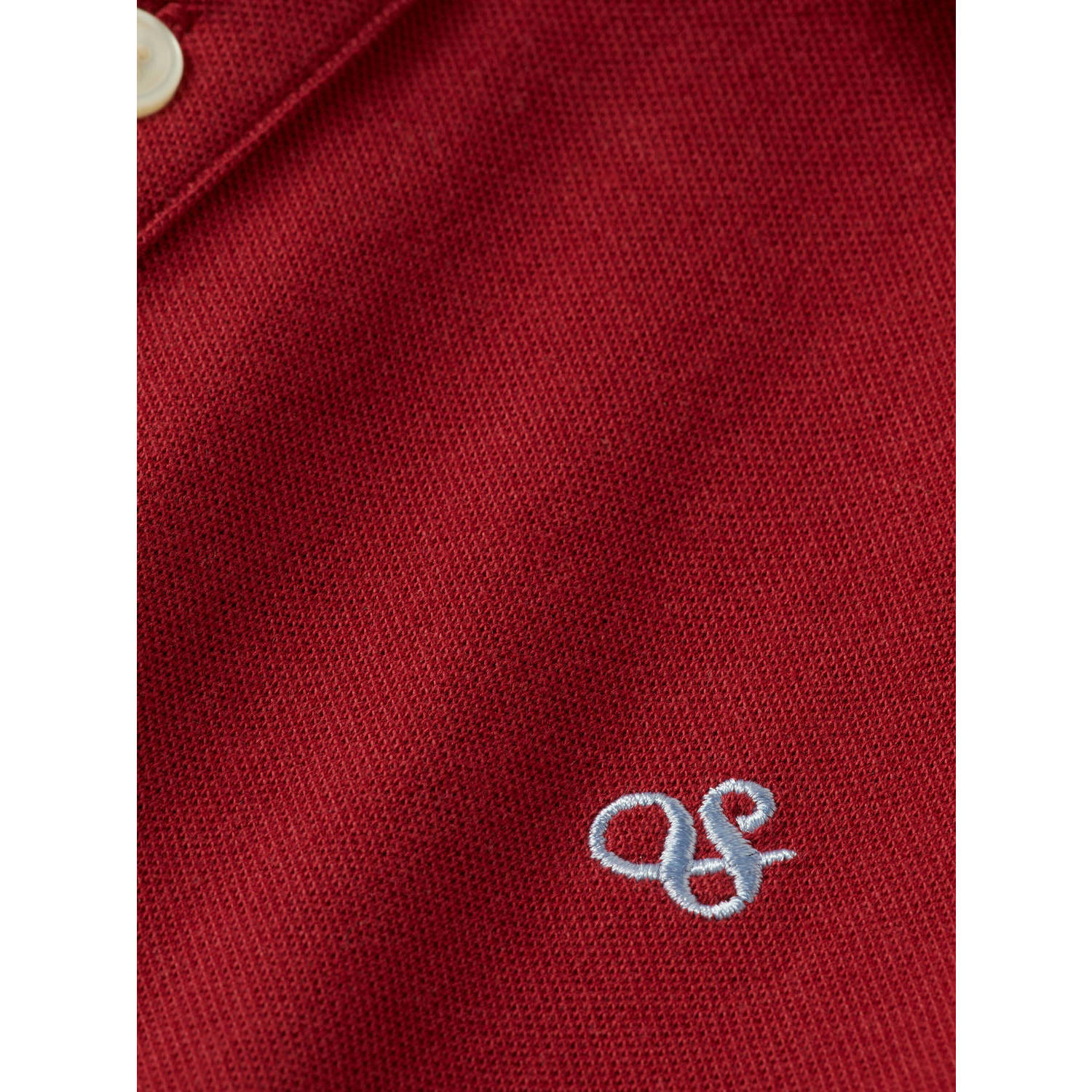 Scotch & Soda regular polo rood