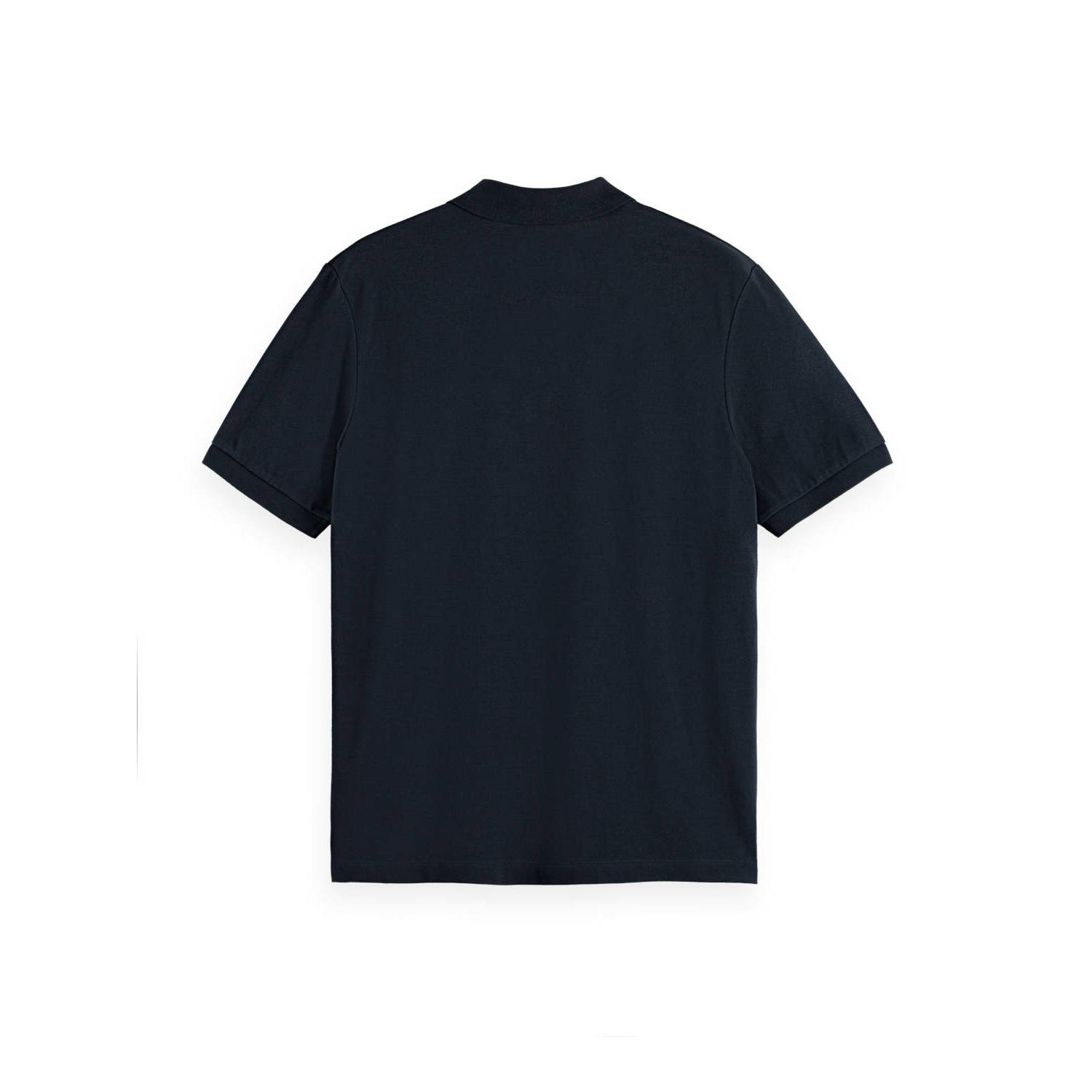 Scotch & Soda regular polo donkerblauw