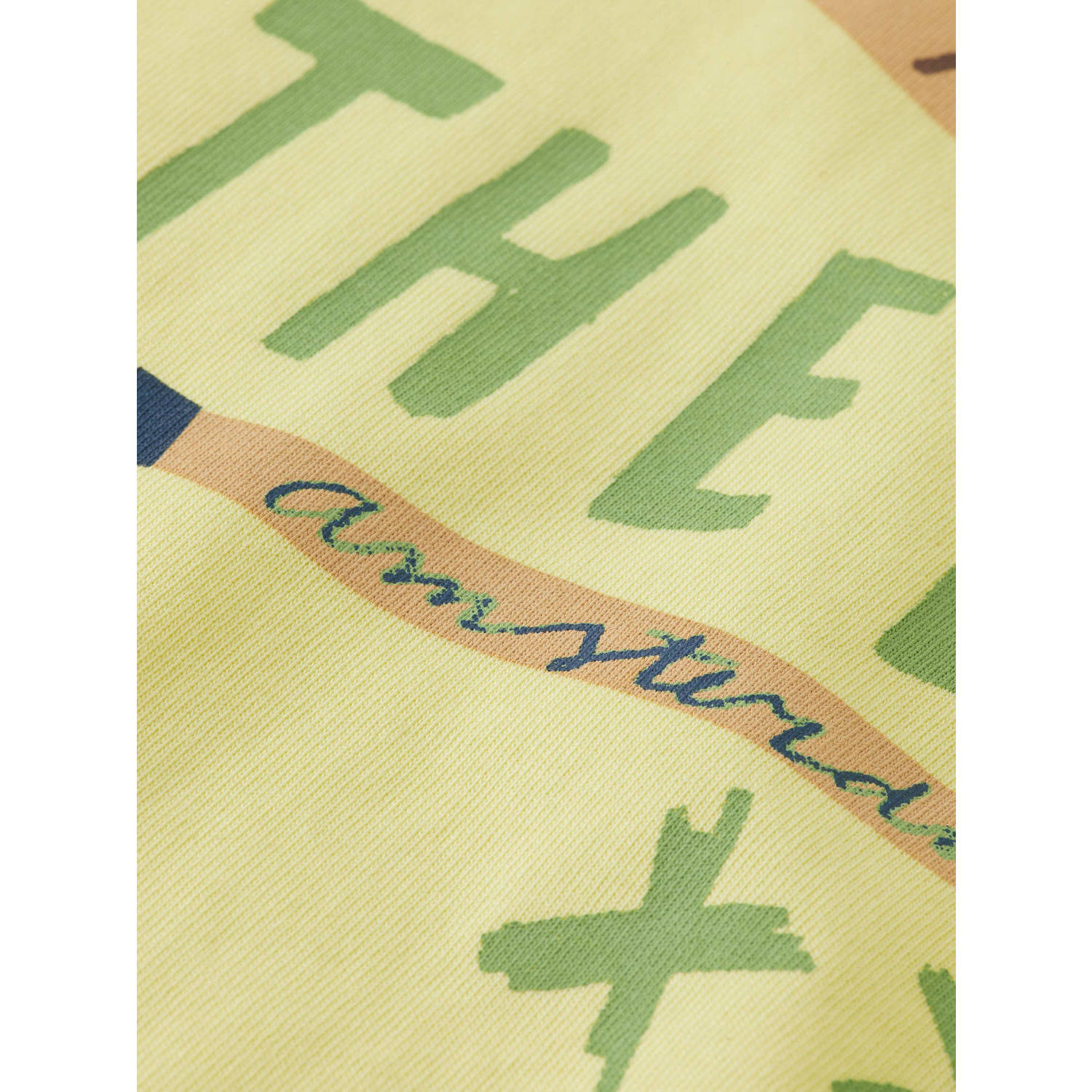 Scotch & Soda T-shirt geel