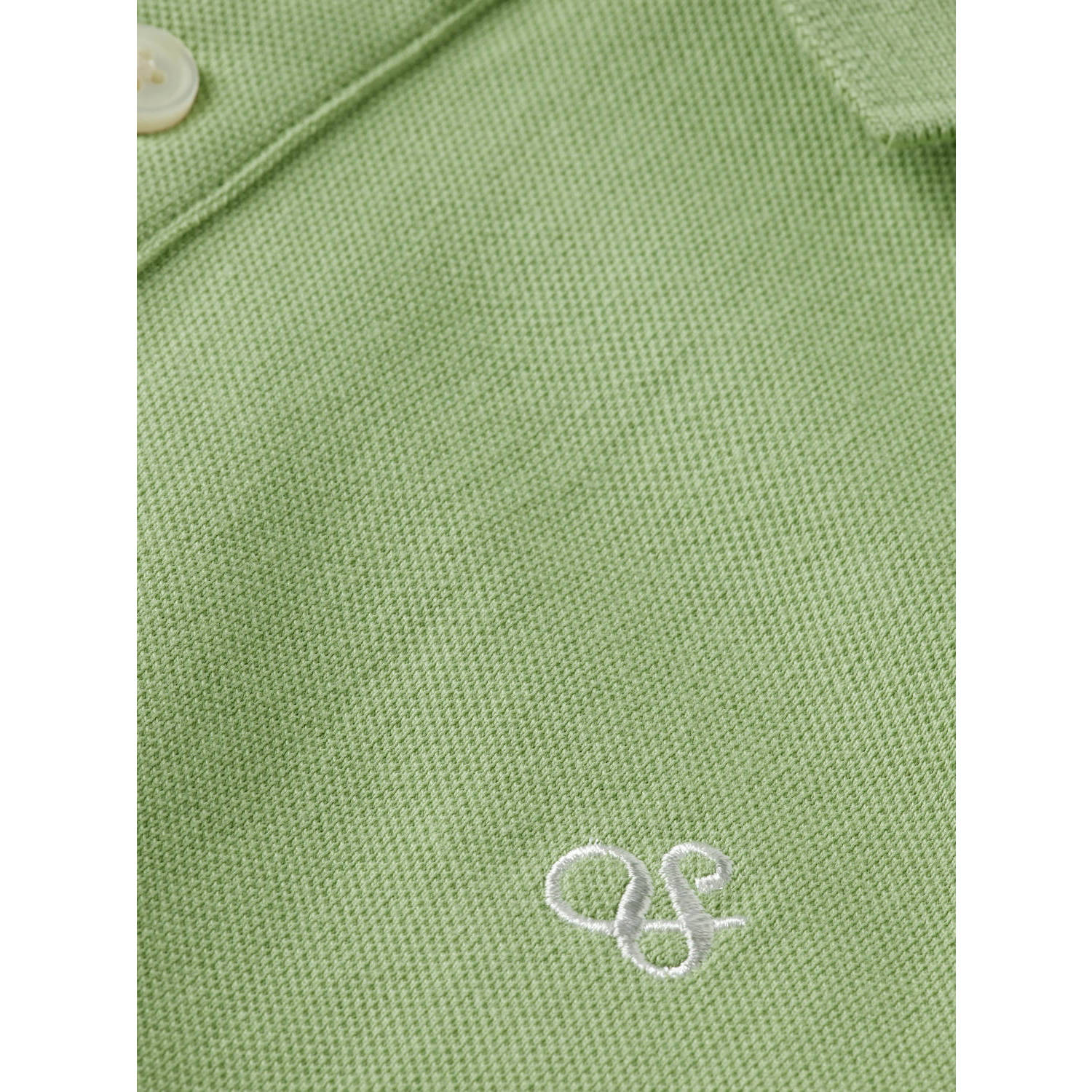 Scotch & Soda regular polo groen