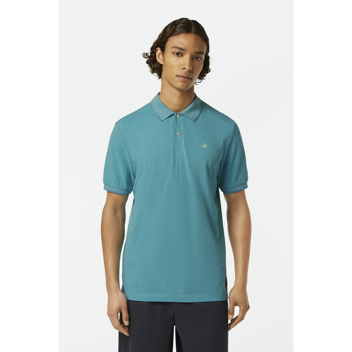 Scotch & Soda polo blauw