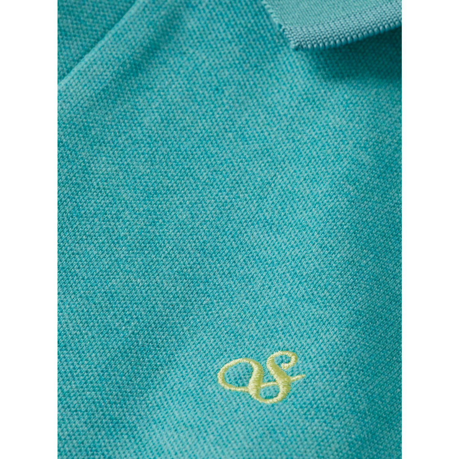 Scotch & Soda regular polo blauw
