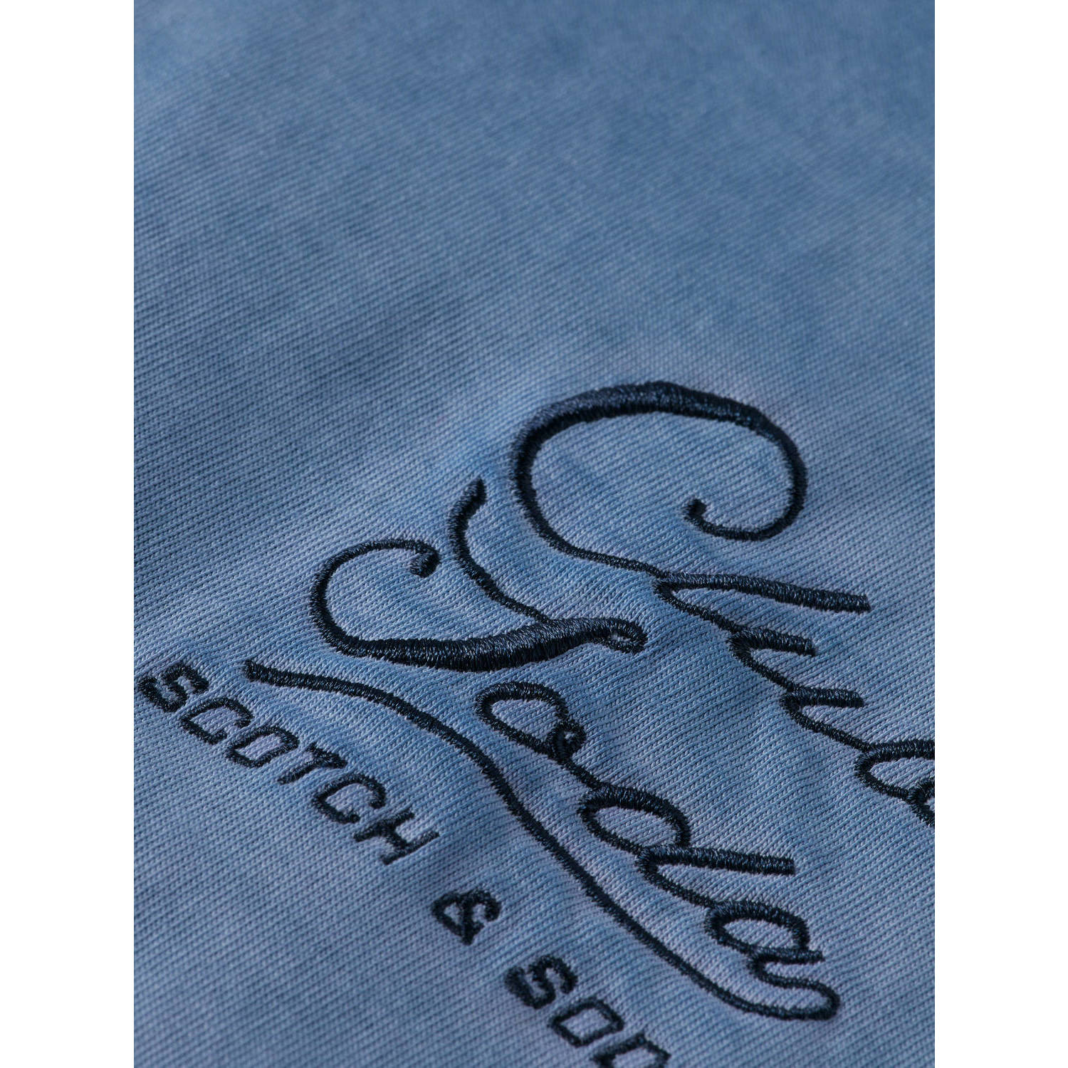 Scotch & Soda T-shirt donkerblauw