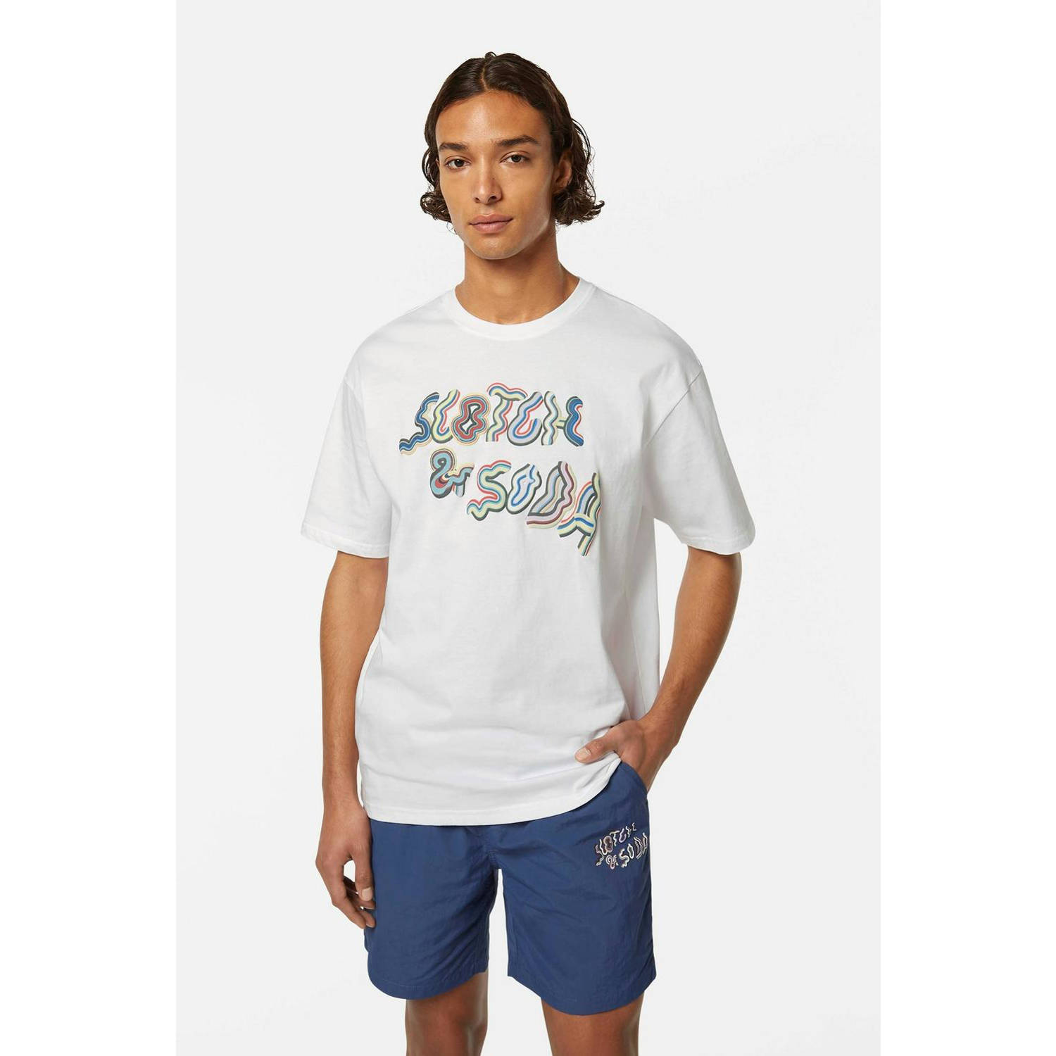 Scotch & Soda T-shirt wit