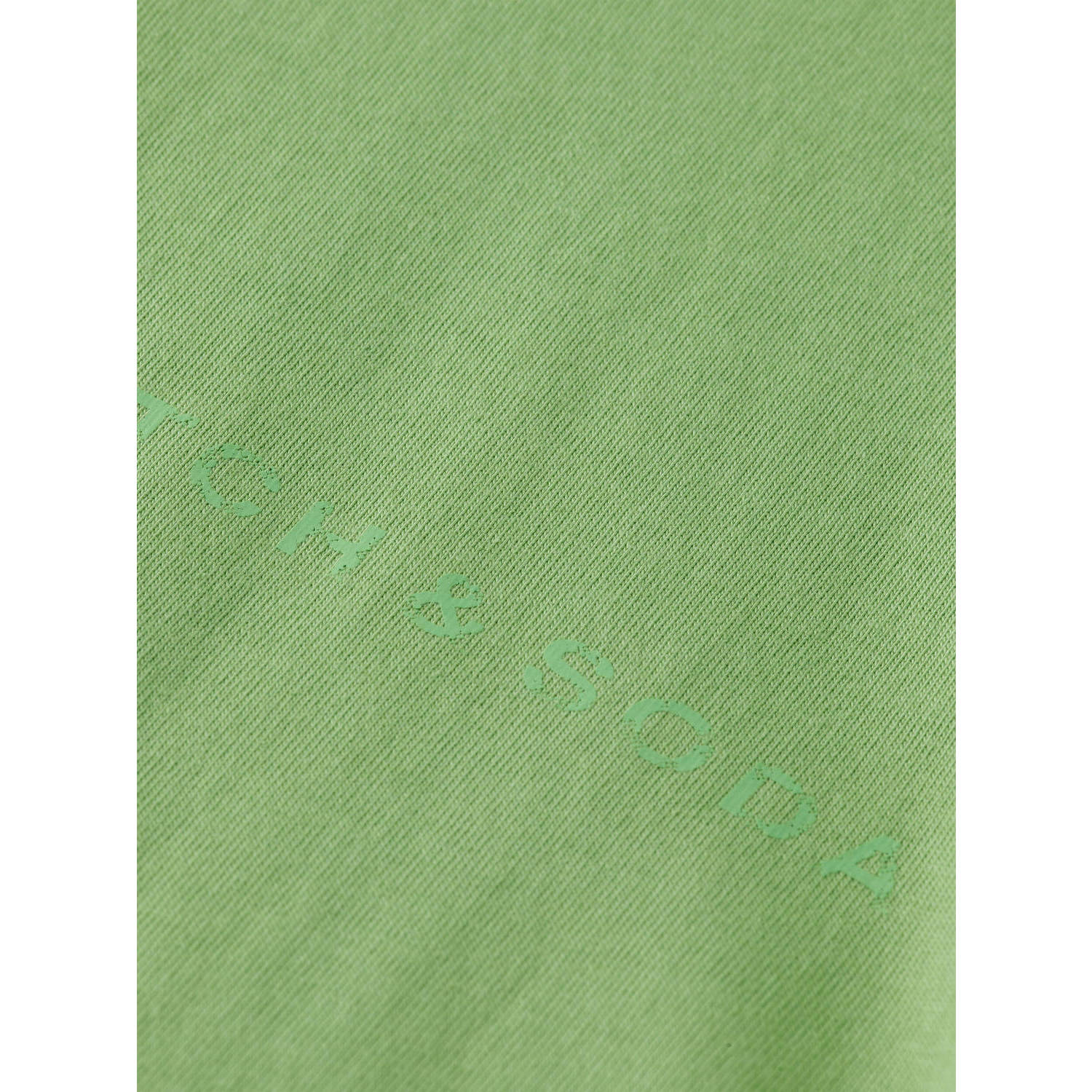 Scotch & Soda T-shirt groen