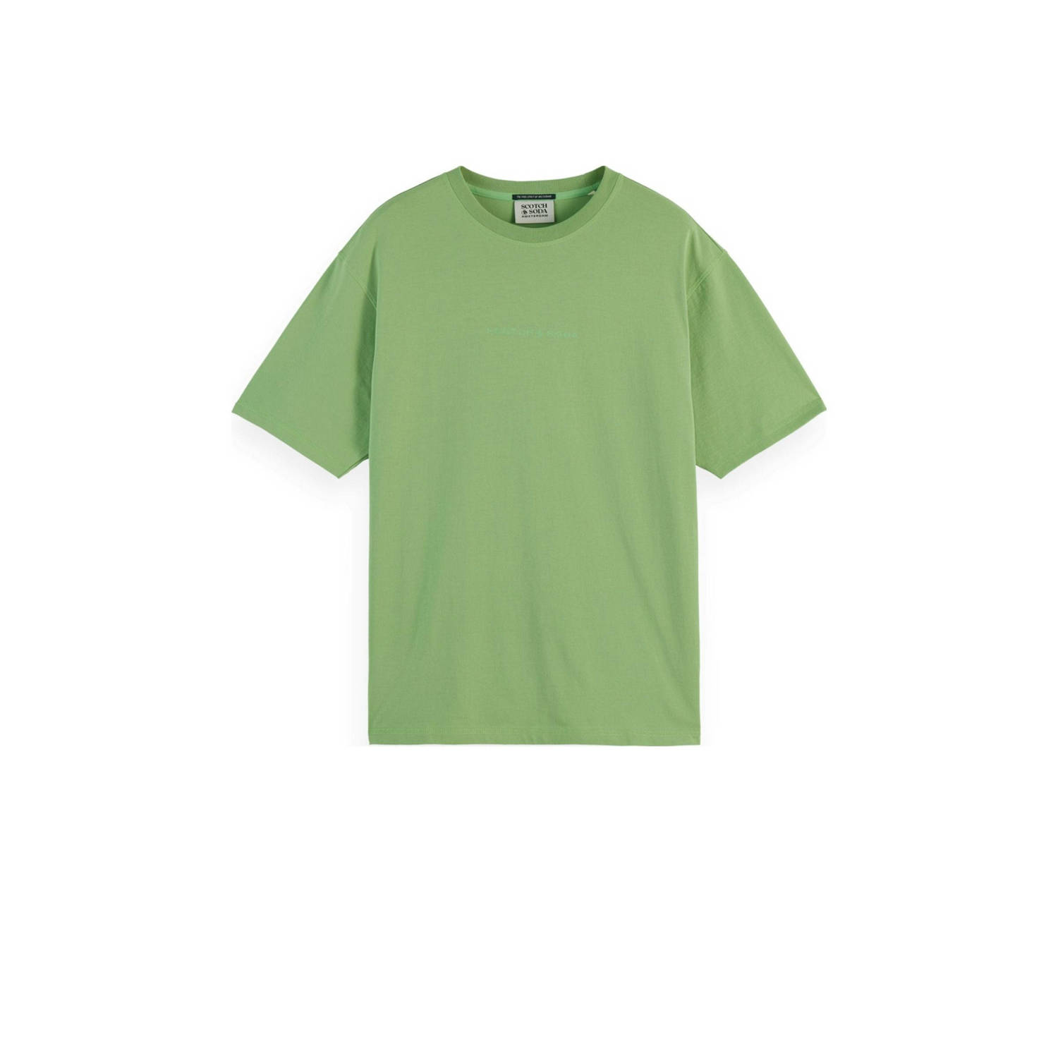 Scotch & Soda T-shirt groen