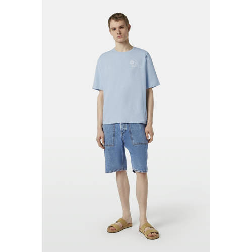Scotch & Soda T-shirt lichtblauw afbeelding