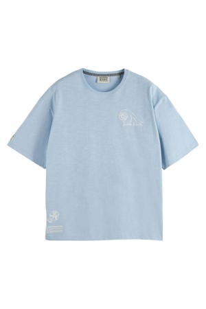 T-shirt lichtblauw