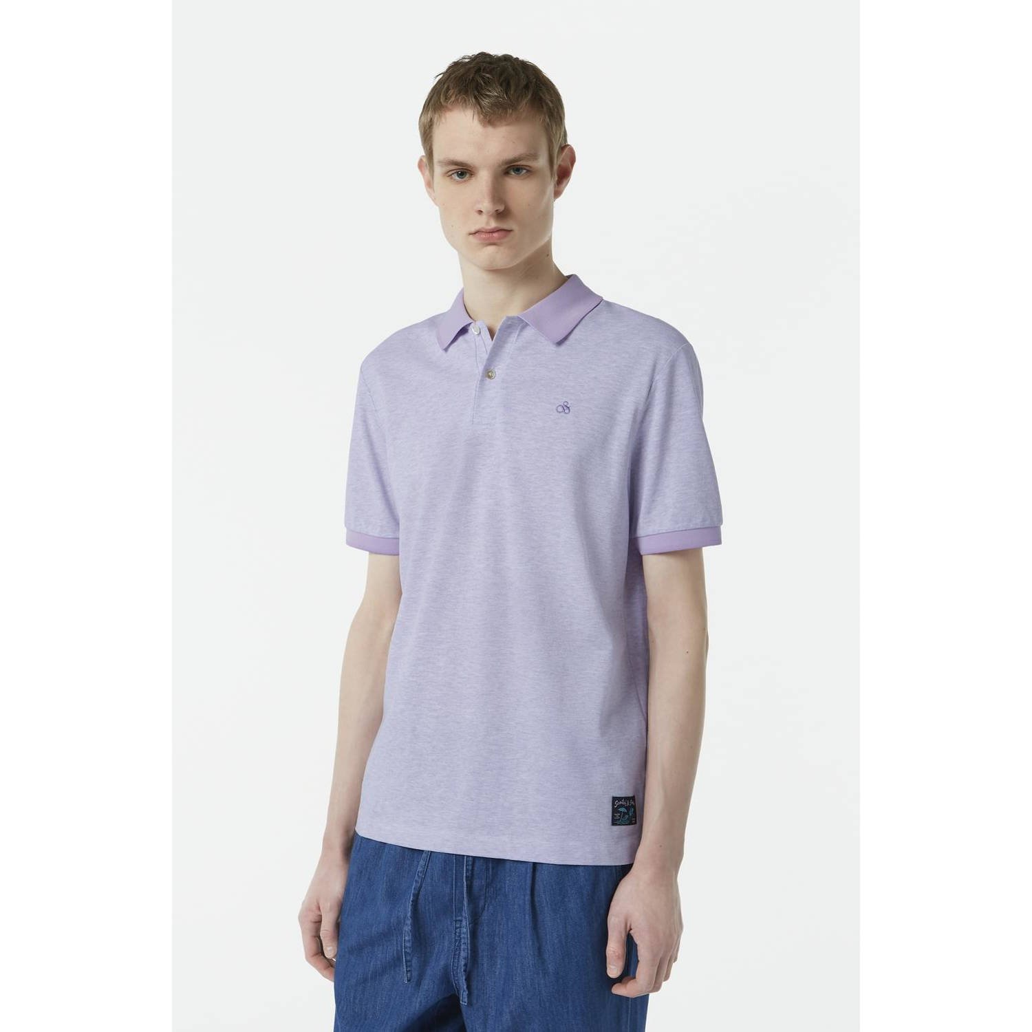 Scotch & Soda polo lavendel