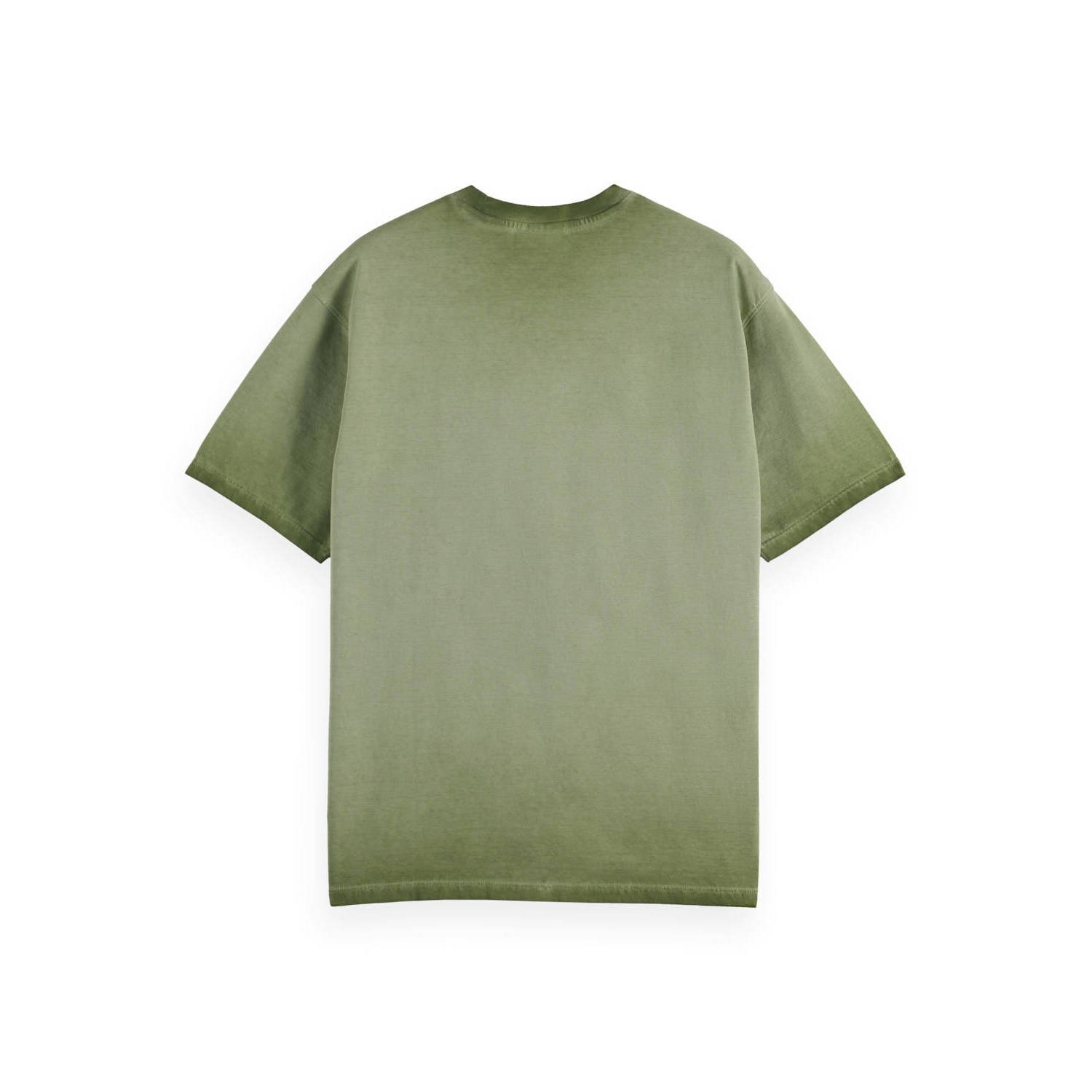 Scotch & Soda T-shirt donkergroen
