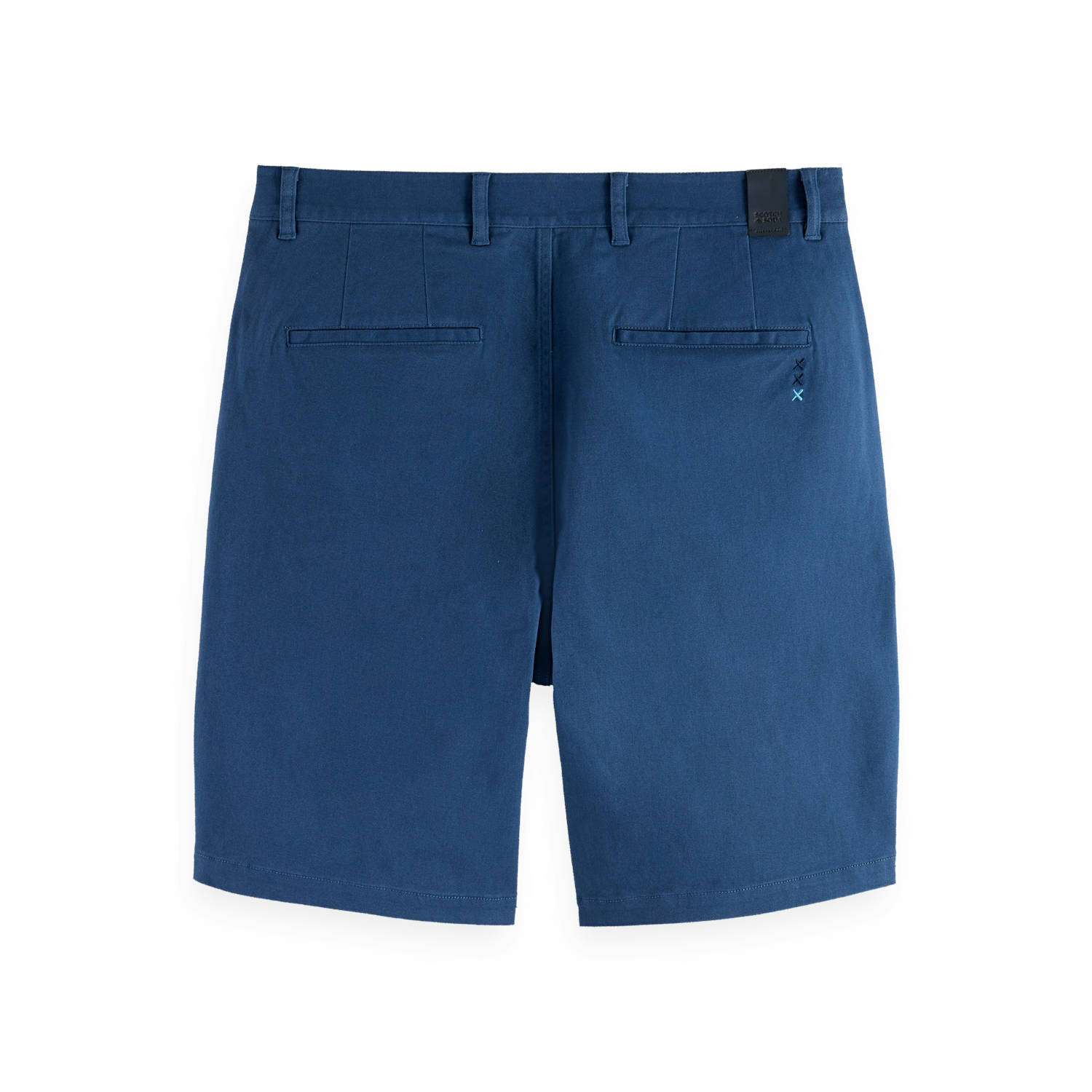Scotch & Soda relaxed chino short blauw