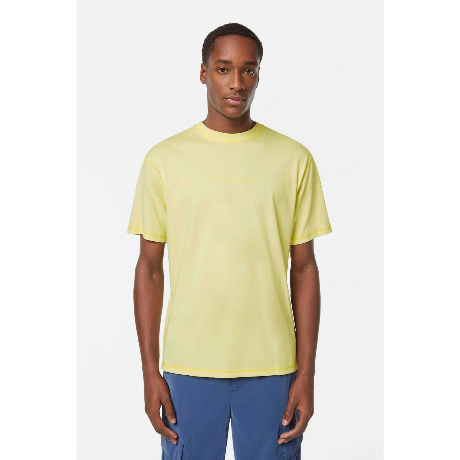 Scotch & Soda T-shirt geel