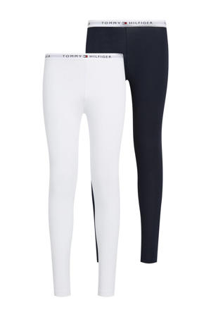 legging (set van 2) zwart/wit