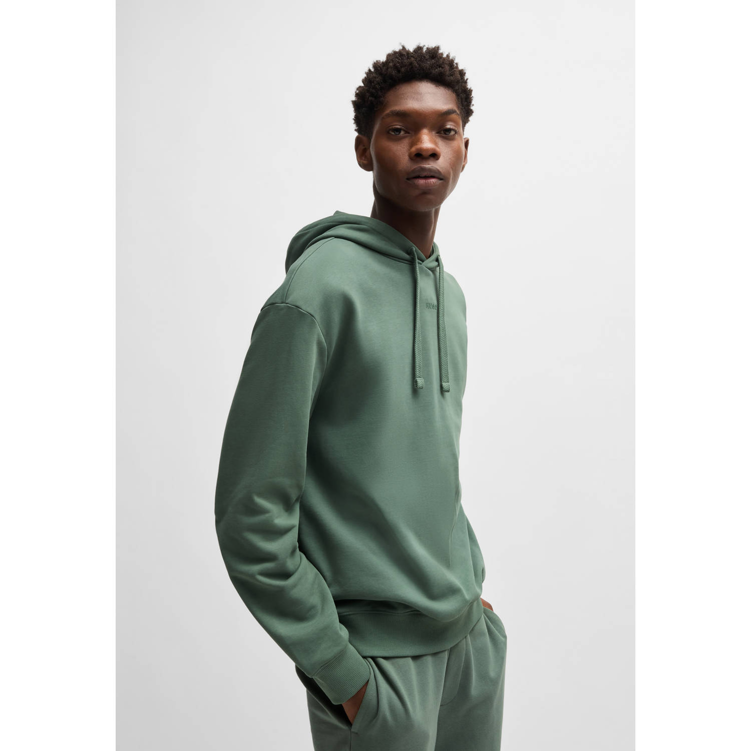HUGO hoodie groen