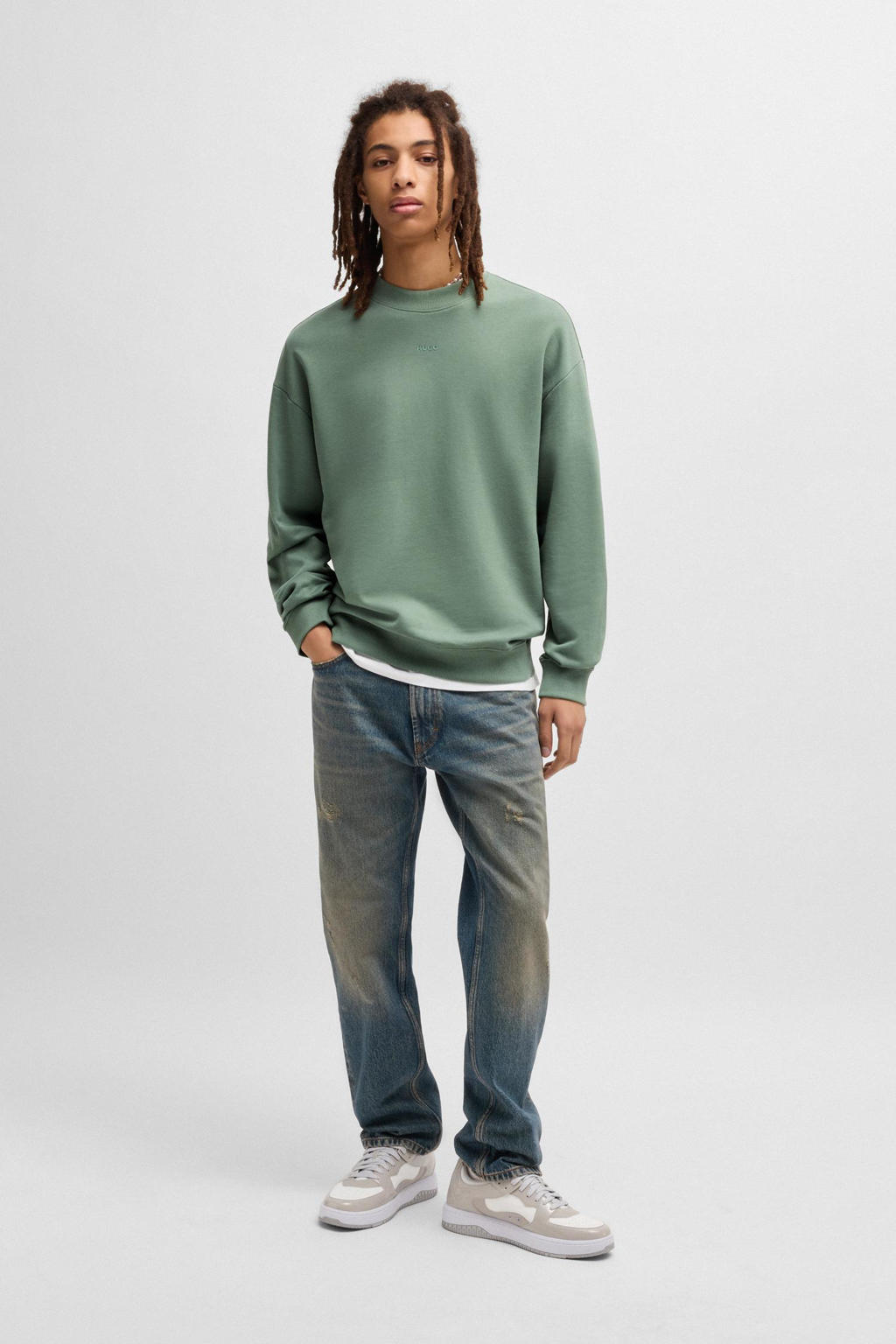 HUGO sweater groen