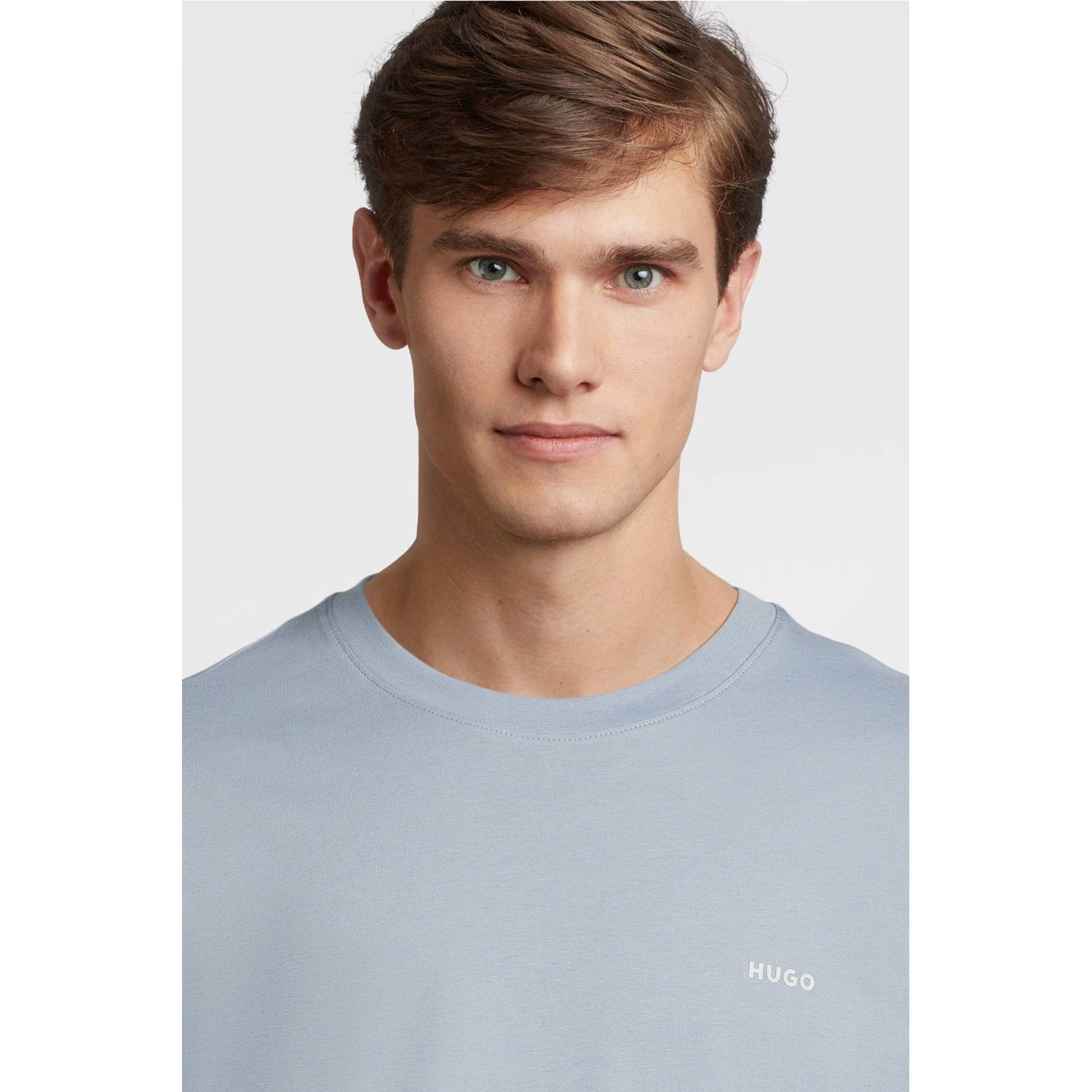HUGO T-shirt lichtblauw
