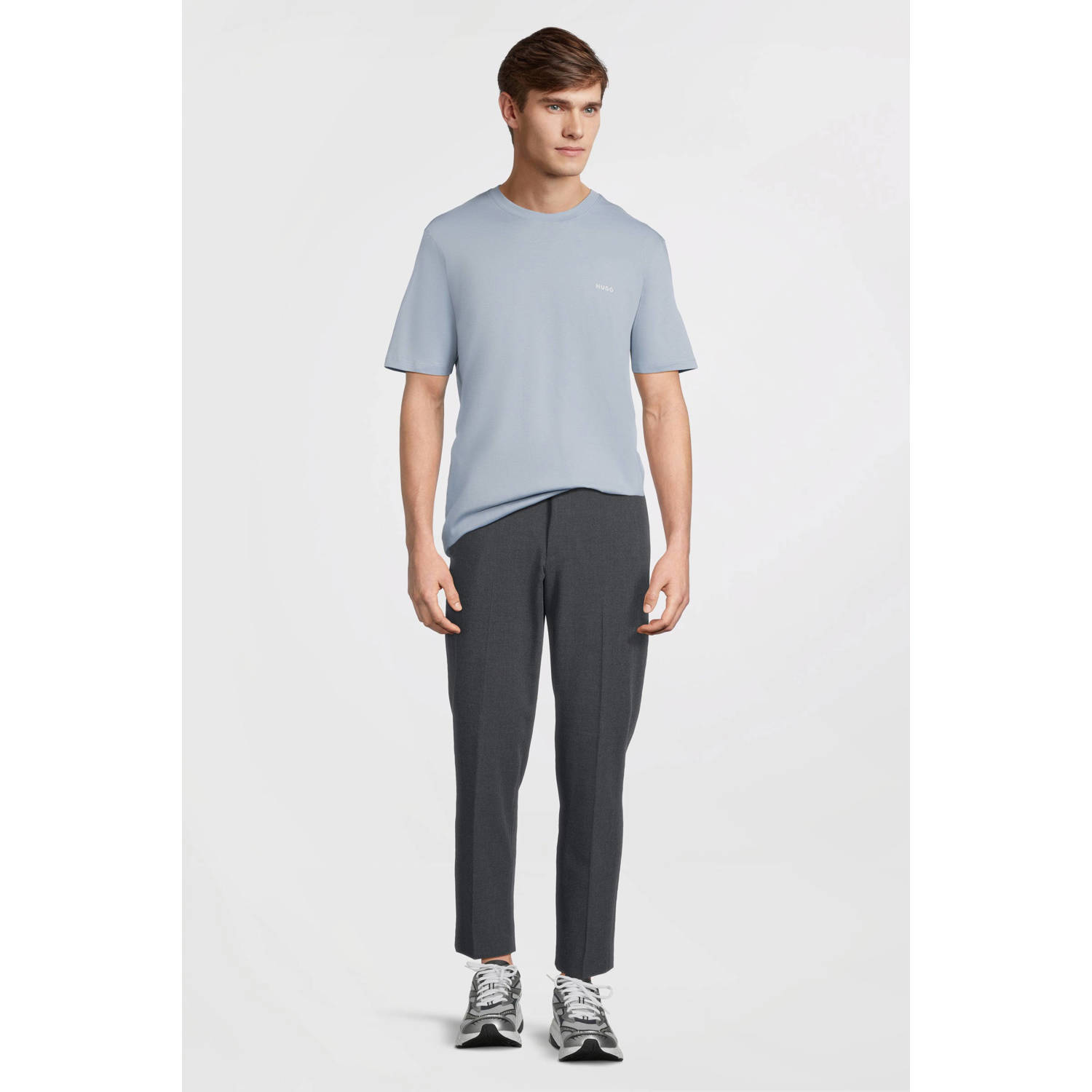 HUGO T-shirt lichtblauw