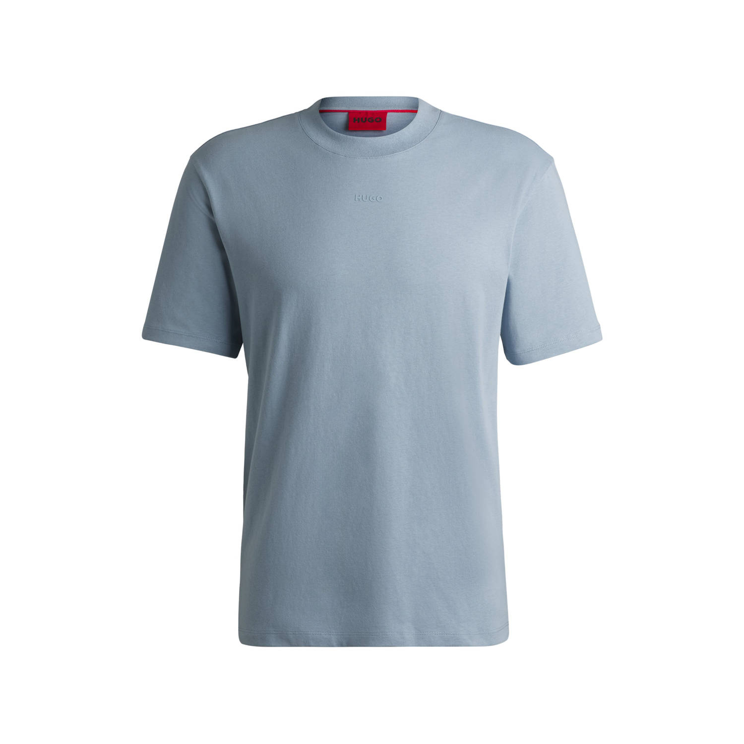 HUGO Heren Polo's & T-shirts Dapolino 10248326 Lichtblauw