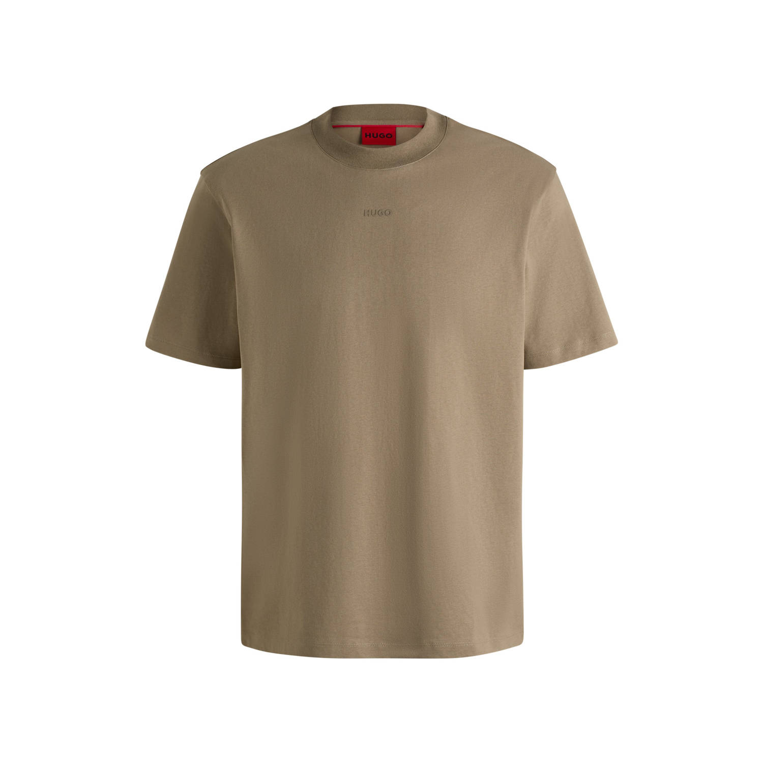 HUGO loose fit T-shirt medium brown