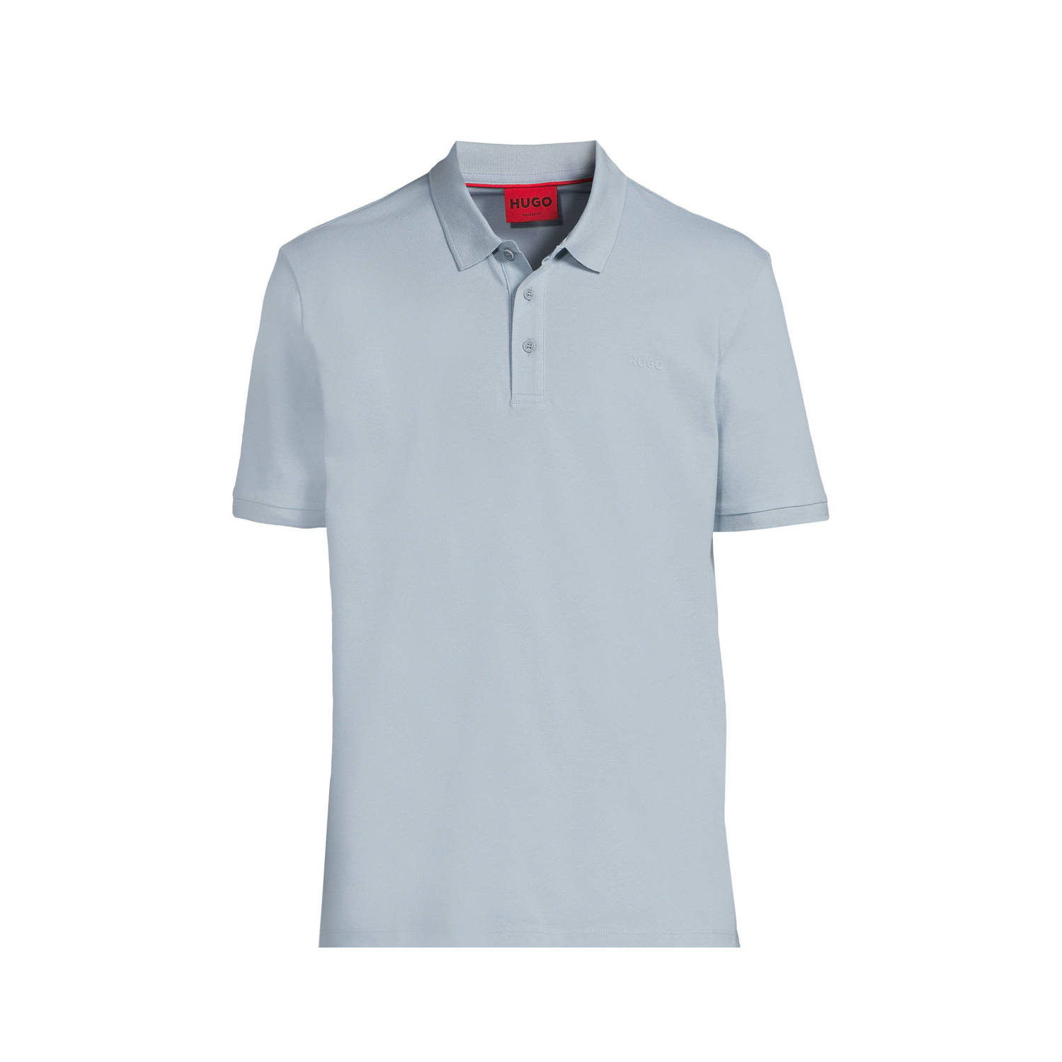 HUGO Poloshirt met labelprint model 'Donos'