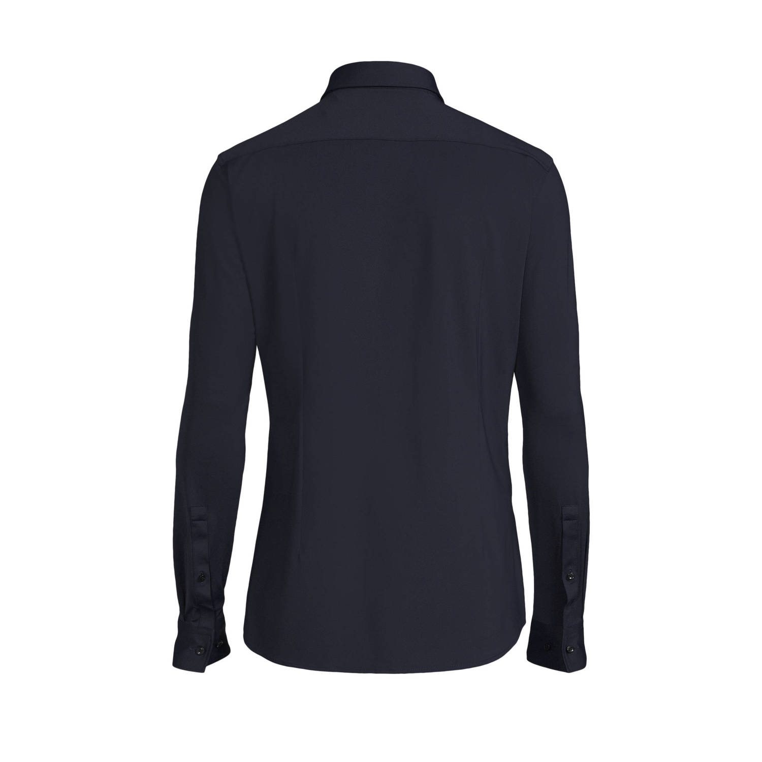 HUGO zakelijk overhemd donkerblauw