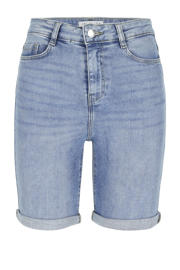 thumbnail: LOLALIZA straight regular waist denim short medium blue denim