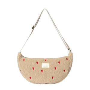 crossbody tas Teddy Hearts ecru