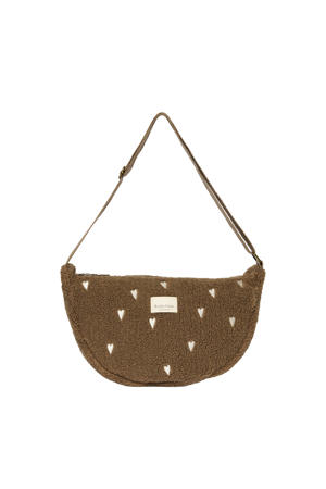 crossbody tas Brown Teddy Hearts bruin
