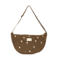 Studio Noos crossbody tas Brown Teddy Hearts bruin