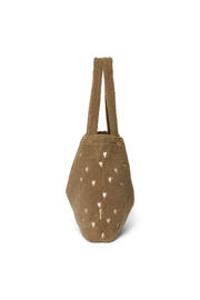thumbnail: Studio Noos luiertas Brown Teddy Hearts Mom Bag bruin