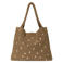 Studio Noos luiertas Brown Teddy Hearts Mom Bag bruin