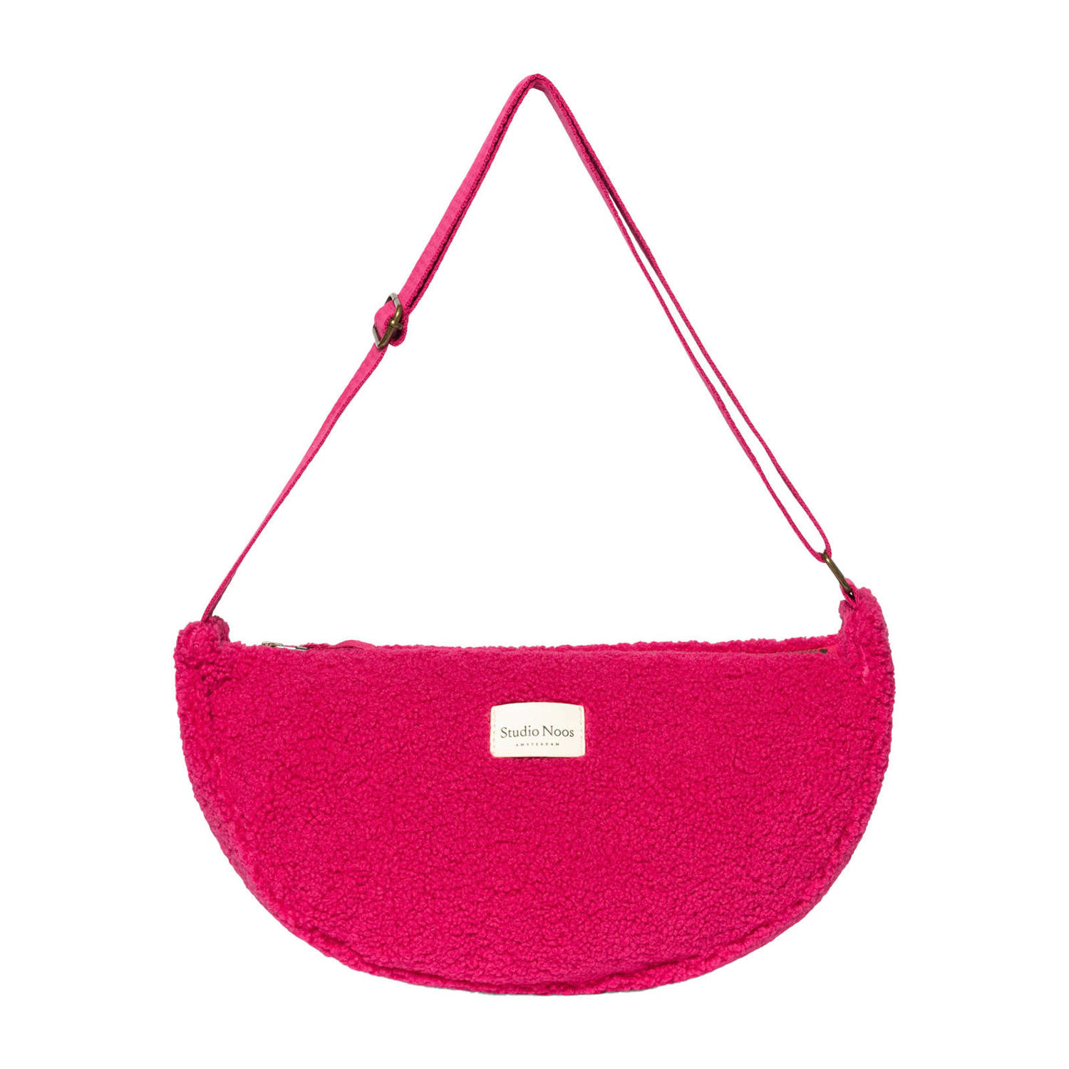 Studio Noos crossbody tas Teddy roze