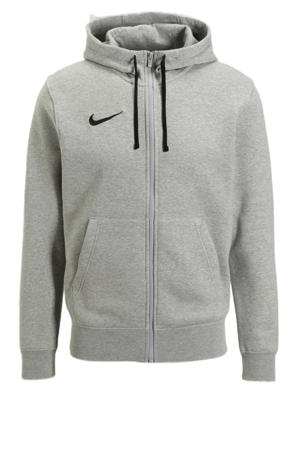   sweatvest grijs melange