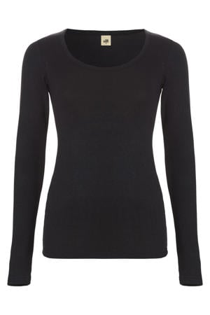 thermoshirt met Viloft zwart