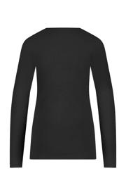 thumbnail: ten Cate thermoshirt met Viloft en ribstructuur zwart