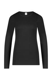 thumbnail: ten Cate thermoshirt met Viloft en ribstructuur zwart