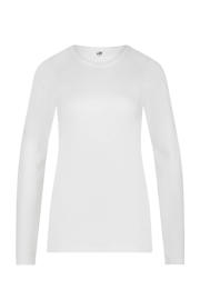 thumbnail: ten Cate thermoshirt met Viloft en ribstructuur wit