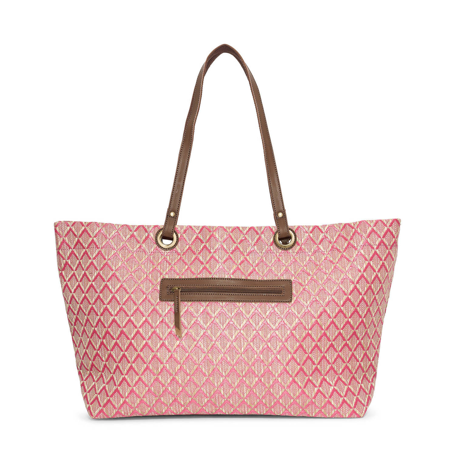 Bulaggi shopper Sunny zigzag roze