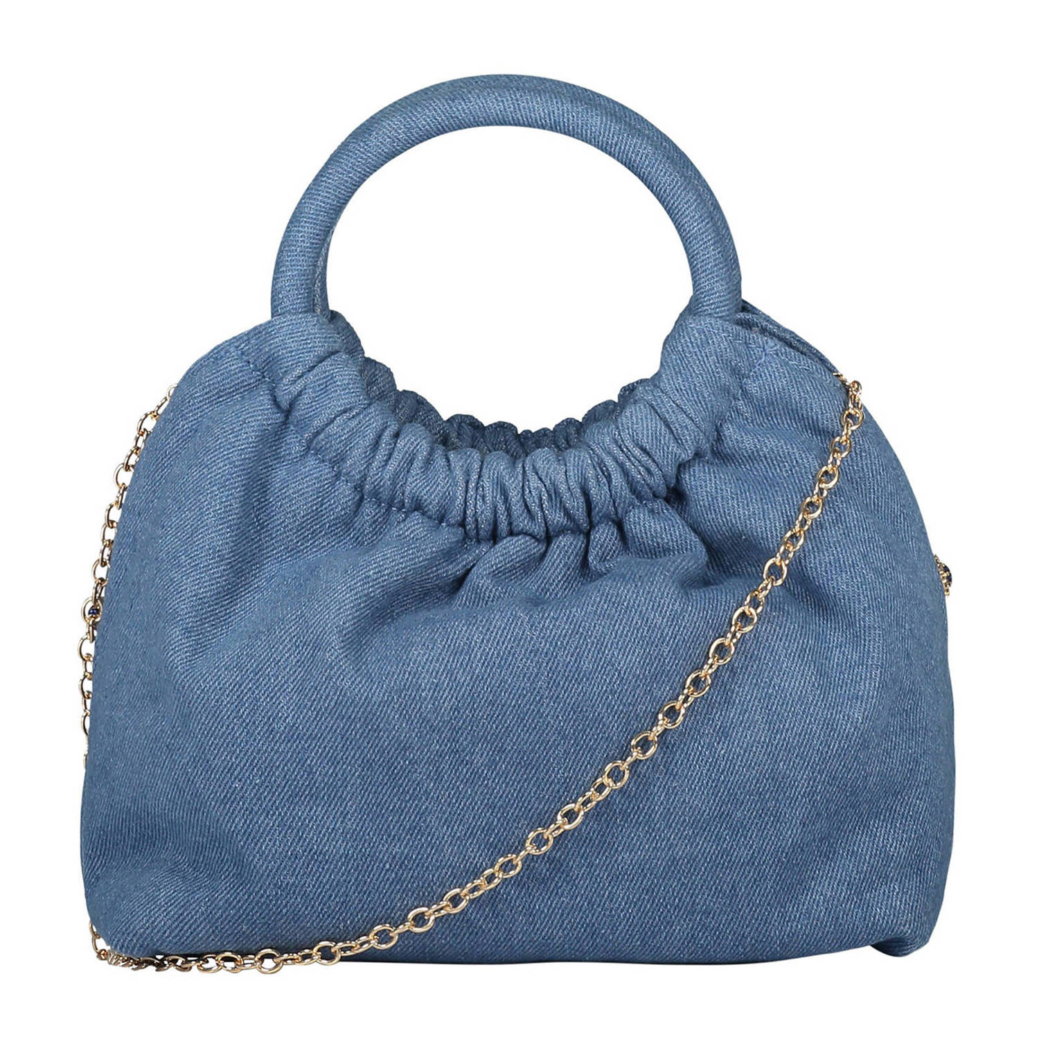 Bulaggi denim handtas blauw