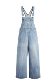 thumbnail: Levi's wide leg tuinbroek light blue denim