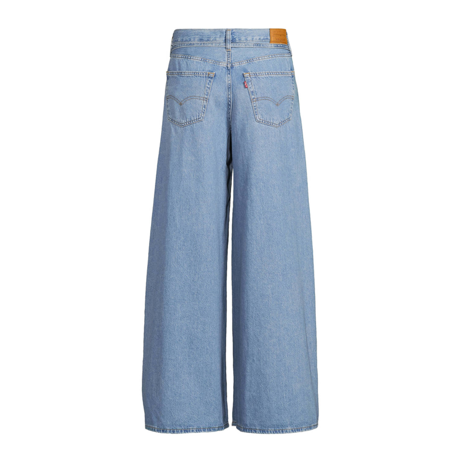 Levi's XL SUPERWIDE wide leg jeans light blue denim