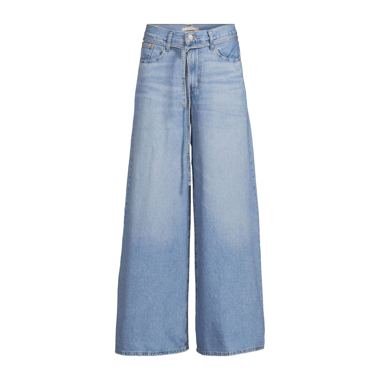 Levi's XL SUPERWIDE wide leg jeans light blue denim
